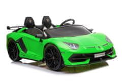 AUTONA LEAN CARS Lamborghini Aventador SX2028 auto na akumulator, zeleni