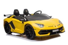 AUTONA LEAN CARS Lamborghini Aventador SX2028 auto na akumulator, žuti