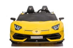 AUTONA LEAN CARS Lamborghini Aventador SX2028 auto na akumulator, žuti