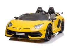 AUTONA LEAN CARS Lamborghini Aventador SX2028 auto na akumulator, žuti