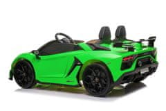 AUTONA LEAN CARS Lamborghini Aventador SX2028 auto na akumulator, zeleni