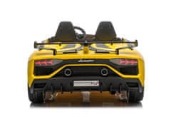 AUTONA LEAN CARS Lamborghini Aventador SX2028 auto na akumulator, žuti