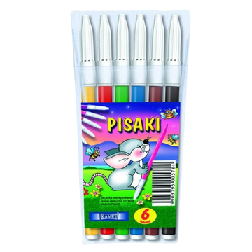 slomart Flomasteri 6 boja, KAMET