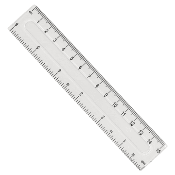 GRAND Ravnalo GRAND, plastično, 15 cm