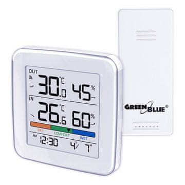 slomart GreenBlue GB169 bežična meteorološka stanica, do 60m