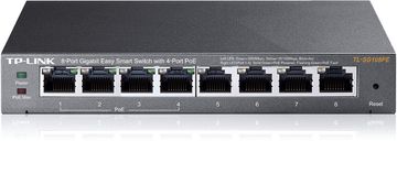 Switch TP-Link TL-SG108PE mrežni preklopnik, 8xGE (4xPoE+)