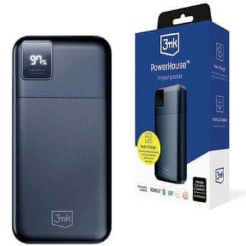 slomart 3mk Protection PowerHouse 20000mAh power bank, crni