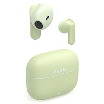 slomart Hama freedom light II bežične slušalice, zelene