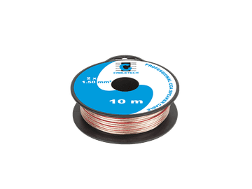 slomart Cabletech CCA 1.5mm 10M zvučnički kabel, proziran