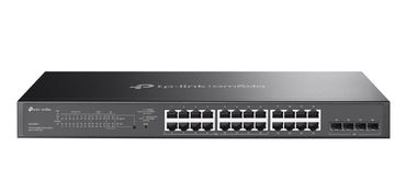 slomart TP-Link TL-SG2210MP mrežni prekidač 28-portni Gigabit Smart PoE+, siva