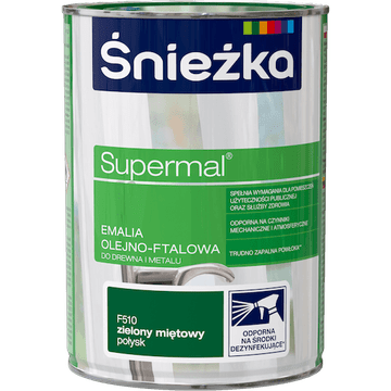 SUPERMAL ULJNO-FTALNA EMAJL BOJA MENTA ZELENA F510 0,8L