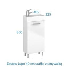 Astor Astor Lupo set 40 cm ormarić s umivaonikom