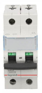 LEGRAND Automatski osigurač 2P C 25A 6kA AC S302 TX3 403530