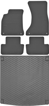 Audi A4 B8 Karavan od 2008-2015. Komplet — gumeni tepisi za auto + tepih za prtljažnik