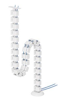 Neomounts ADS06-130WH Organizator/Upravitelj kabela za stol, bijeli