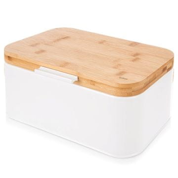 Orion Metalna posuda za kruh WHITELINE 30x19,5x14,5 cm