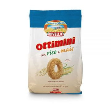 DIVELLA Keksi Ottimini od riže i kukuruza 400 g - Divella
