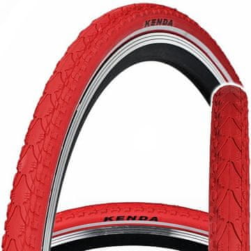Kenda OPONA ROWEROWA 700 x38 40-622 CZERWONA KHAN