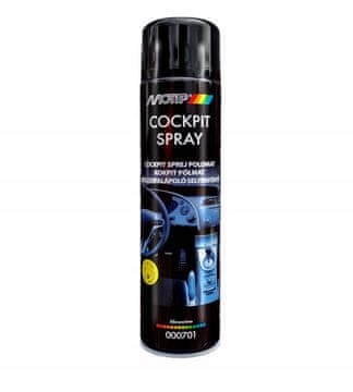 MOTIP sprej za čišćenje kokpita polumat 600ml