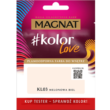 Magnat #kolorLove TEST KL03 dinja bijela 25ml