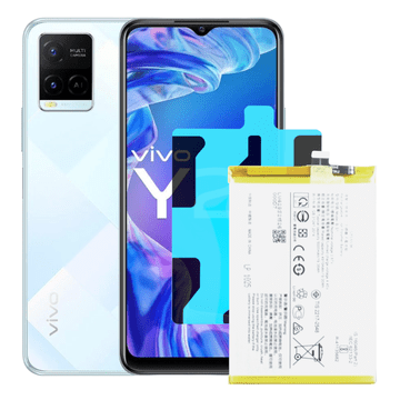 Baterija akumulatora za vivo y21/y21s b-s1, 4910 mah i montažna traka