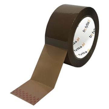 Smeđa ljepljiva traka za pakiranje, 48 mm x 100 m, 1 komad