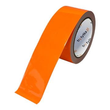 Fluorescentna traka 50 mm x 10 m narančasta