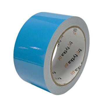 Fluorescentna traka 50 mm x 10 m plava