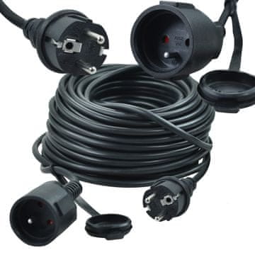 REX PRODUŽNI KABEL ZA GRAĐEVINU 10 M 3X1,5 MM IP44