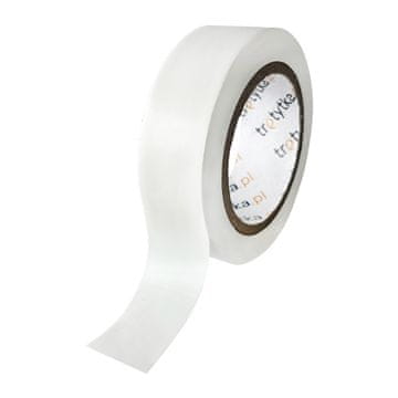 PVC izolacijska traka, 18 mm x 10 m, 1 komad, bijela