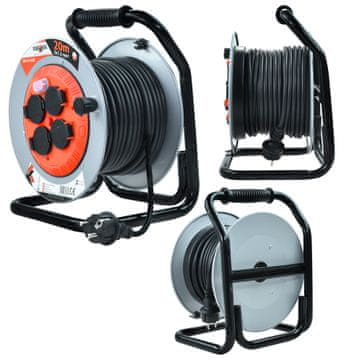 REX Produžni kabel na metalnom bubnju 20 m 3x1,5 mm IP44