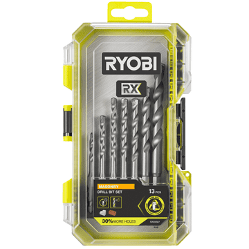 Ryobi set svrdala i svrdla za beton, 13 dijelova RARXM7