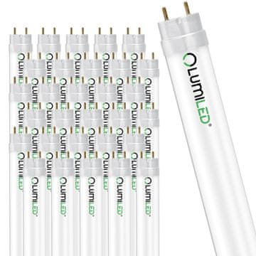LUMILED 30x LED fluorescentna žarulja G13 T8 cijev 9W 990lm 4000K neutralna 160° 60cm osvijetljena