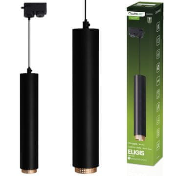 LUMILED Viseća stropna svjetiljka 29cm GU10 LED reflektor eligis crna lumiled