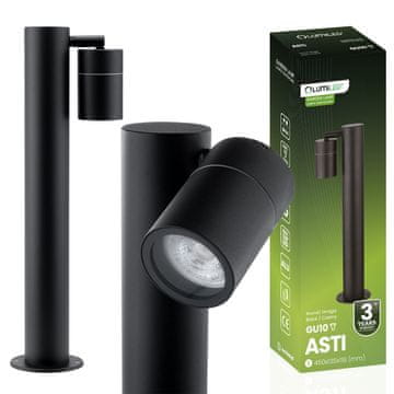 LUMILED Vrtna svjetiljka, stup, vanjski reflektor, stojeći, 45 cm GU10, asti lumiled