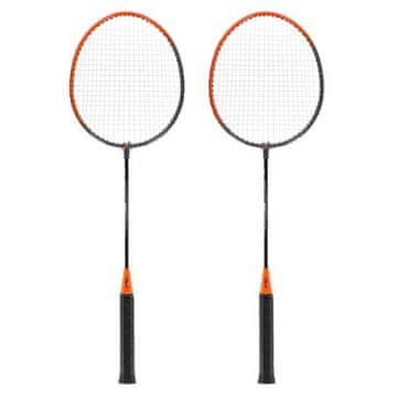 NILS NRZ005 čelični / badminton set od 2 reketa + navlaka za Nils