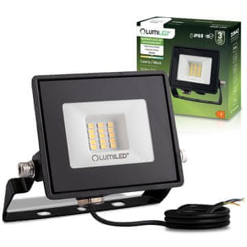 LUMILED ZUNA2 LED reflektor 10W 900lm 4000K IP65 crni Lumiled
