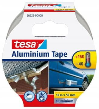 BEIERSDORF Tesa alu traka jaka, 50UM, bez podloge, 10MX50MM