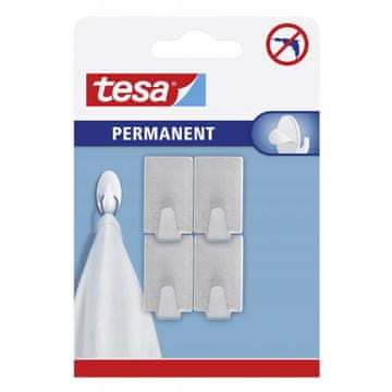 BEIERSDORF Tesa trajne kuke pravokutne s metalne