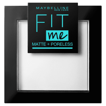 L’Oréal Maybelline Fit Me Matte+Poreless 090 prozirni matirajući puder za lice