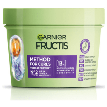 L’Oréal Garnier Fructis hidratantna maska za kovrčavu kosu, metoda 370 ml