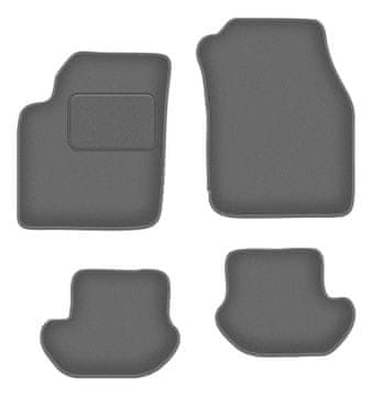 Velur grafitne auto prostirke za: Ford Ka MK1 hatchback (1998.-2006.)