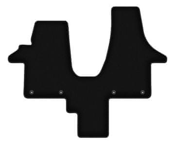 Osnovne prednje velur prostirke za: VW Transporter T5 Caravelle 2-sjedala (2003-2015)