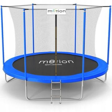 Jumi Vrtni trampolin MOTION ljestve 244 cm FT8 2.44 za igru djece na otvorenom