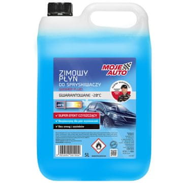 AMTRA Moj auto - Zimska tekućina za pranje vjetrobranskog stakla 5l -20C