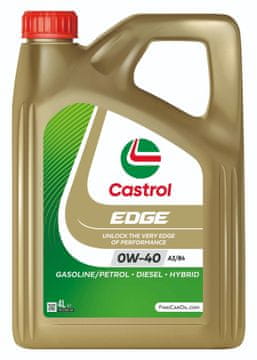 Castrol Castrol Edge 0W-40 A3/B4 4L H 15F6B5