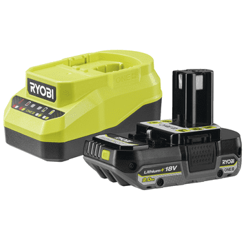 Ryobi 2Ah baterija + punjač RC18120A-120C