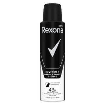 UNILEVER Rexona Men Spary Invi Crno-bijela