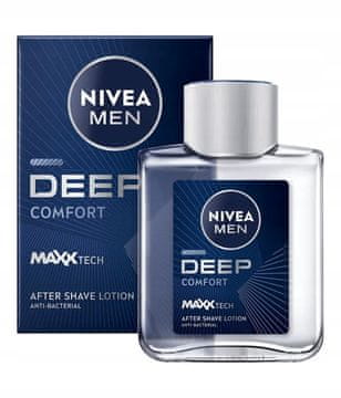 BEIERSDORF Nivea Deep antibakterijski losion poslije brijanja 100 ml