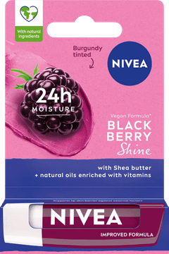 BEIERSDORF Nivea Blackberry Shine hranjivi ruž za usne 4,8 g